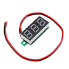 20pcs 0, 28 pouce à deux fils 2.5-30V Digital Blue Display Voltmètre DC Voltmètre Réglable