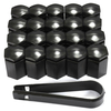 20pcs 17mm plastique bouchons boulons couvre vis de protection roue en alliage écrou pour Opel Opel