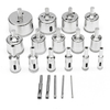 20pcs 3-50mm diamant forets mis en verre marbre granit trou vu scie