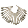 20pcs 3mm tige Emery meulage meule électrique pour dremel