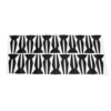 20pcs 4d en fibre de carbone motif autocollant de jante autocollants de moyeu de roue pour Chevrolet cruze 09-13