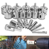 20pcs 6-50mm Diamond Drill Bits Ensemble de perçage pour verre en céramique Marbre