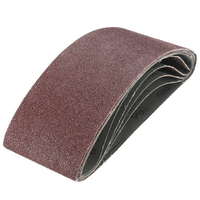 20pcs 75mm x 457mm bandes abrasives outil électrique ponceuse grain mixte de broyage bandes abrasives 40/60/80/120 gr