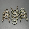20pcs 8mm tuyau de tuyau de conduite de carburant à ressort pinces pour le scooter de moto ATV
