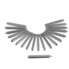 20pcs acier poinçons feuille de fleur timbres meurent fabrication de bijoux kit doutils destampage