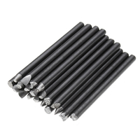 20pcs assortiment de poinçons pour loutil de poinçon en acier de timbre en acier de poinçon de fleur de bijoux