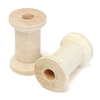 20pcs cru machine à coudre bobines en bois bobines bobines