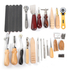 20pcs en cuir artisanat bricolage outil main couture cutter artisanat outils Kit