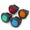 20pcs LED Dot Light 12V Motorcycle Car Boat Auto Round ON / OFF Rocker Toggle SPST Switch