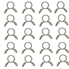 20pcs ligne de carburant 7mm pince tuyau flexible de pince à ressort moto atvs bateau scooter