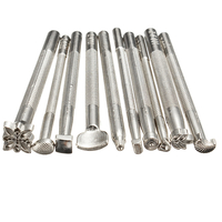 20pcs maroquinerie travaillant bricolage kit d
