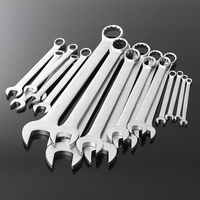 20pcs métrique 6-32 clé à combinaison clé set 45 acier nickelage