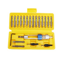 20pcs tête de tournevis en acier à grande vitesse de double usage de perceuse à main de double usage