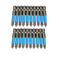 20pcs 50mm PH2 Tournevis magnétique Bit anti-dérapant vis hexagonale tournevis