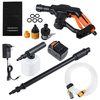 20V sans fil portable nettoyeur haute pression nettoyeur de voiture mototcycle cour nettoyage de verre
