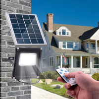 20W 20 LED Lumière dinondation solaire étanche Jardin extérieur Rue Chemin Voie Lampe Télécommande