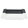 21 "-35" support de rangement pour baignoire étagère de luxe support de plateau pour baignoire