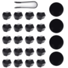 21 Pcs Écrou De Roue Capuchon De Moyeu De Roue Couvre Cosses Antipoussière Capuchon De Roue Lug Écrou Couvercle Extracte