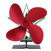 210CFM 4 lames de ventilateur de poêle de Noël cheminée à économie dénergie à bûche de bois