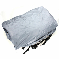 210D 11-22FT Housse de bateau robuste pour V-Hull Speedboat Ski Sport Waterproof