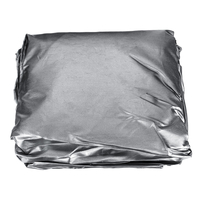 210D Oxford 4 Golf Golf Pass ATV Cover L Argent 285x122x168cm