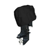 210D Oxford Housse de bateau pour moteur hors-bord complet étanche noir 15HP / 15-30HP / 30-60HP / 60-100HP / 100-150HP