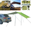 210D Oxford tissu côté voiture auvent sur le toit tente imperméable UV-preuve pare-soleil auvent Camping en plein air vo