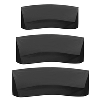 210D Oxford tissu housse de canapé anti-poussière imperméable incurvé meubles protecteur