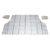 210x123.5x146cm Couverture de neige de pare-brise de voiture magnétique Soleil Poussière Glace Protecteur De Givre Prote