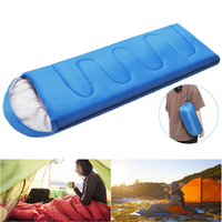 210x75CM sac de couchage pour une personne sac de couchage de Camping étanche en plein air automne / hiver fermeture écl