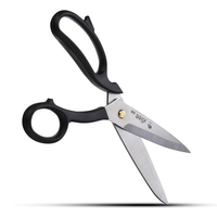 21cm 23cm 26cm Ciseaux en acier ciseaux Coupeuses à coudre Outils à coudre Noir