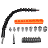21pcs perceuse électrique kit de bits darbre flexible accessoires ménagers partie outils