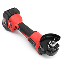 21V 3.0Ah Li-ion Batterie Meuleuse sans fil rechargeable sans balais Rectifieuse à disque