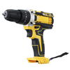 21V 90Nm 3 en 1 Perceuse à percussion sans fil Perceuse tournevis électrique rechargeable à 2 vitesses pour DEWALT Batte