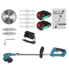 21V électrique tondeuse à gazon sans fil coupe-herbe coupe-herbe élagage outils de jardinage des mauvaises herbes
