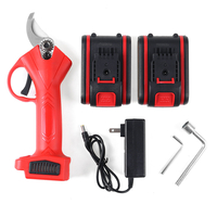 21V sans fil 25mm ciseaux électriques rechargeables branche élagage cisaille outils de coupe darbre avec 2 Batterie