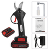 21V sécateur électrique sans fil sécateur ciseau de coupe de branche avec 1/2 batterie 7500mAh noir