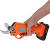 21V Sécateur électrique sans fil Sécateur Ciseaux de coupe de branche de plante fruitière Outils de coupe avec éclairage