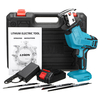 21V scie alternative sans fil scie sabre électrique scie à bois bois métal coupe avec 1 Batterie