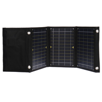 21W Portable Panneau Solaire Sac Mini Pliant Étanche Pack pour Voiture Camping Téléphone Mobile