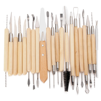 22 pcs Argile Céramique Sculpture Ensemble Bougie Poterie Outil Sculpture Faire La Modélisation