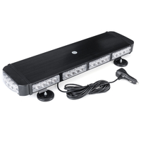 22 pouces 40LED toit de voiture avertissement stroboscopique barre lumineuse 7 modèles clignotants balise magnétique lam