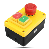 230V 19A NVR arrêt du moteur et interrupteur darrêt durgence 5 broches pour perceuse de tour