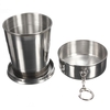  240ml 4 oz pliage portable tasse de Voyage télescopique en acier inoxydable
