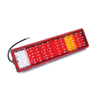 24V 72LED Voiture Feu Arrière Indicateur Arrière Indicateur De Frein Trun Lampe IP67 Imperméable PourTrailer Camion