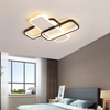 24W Moderne LED Plafonnier Rectangle Luminaires Lampe Salon Chambre À Distance