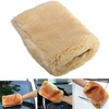 24x16cm camping auto lavage propre gant polissage Mitt polissage laine de laine d