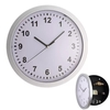 25 * 7 cm caché secret horloge murale sûr créatif pendaison horloge argent cachette bijoux trucs boîte de récipient de r