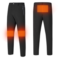 25-45 ℃ Hommes Femmes USB Pantalon Chauffant Électrique Élastique Hiver Chaud Chauffage Pantalon En Plein Air Ski Randon