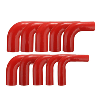 25-70mm 90 degrés tuyau en silicone coude coude multi-taille tuyau de vide tube Turbo liquide de refroidissement